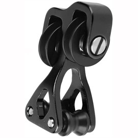 ANCLLO Archery Cable Slide, Aluminium Alloy Bow Splitter Compound Archery Roller Glide Shooting Hunting Archery Glide Separator