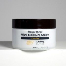 Honey One Snail Ultra Moisture Cream Premium 80g / 허니원 스네일 울트라 모이스처 크림 프리미엄 80g