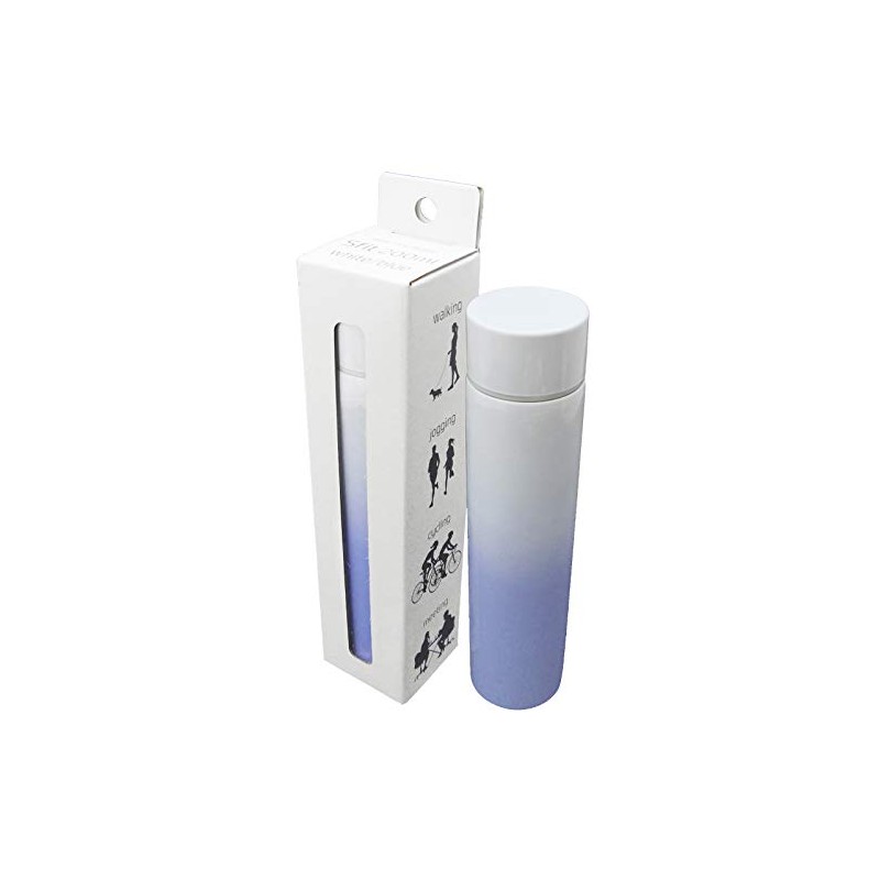 Partners Session Sfit Bottle, 6.8 fl oz (200 ml), White/Blue