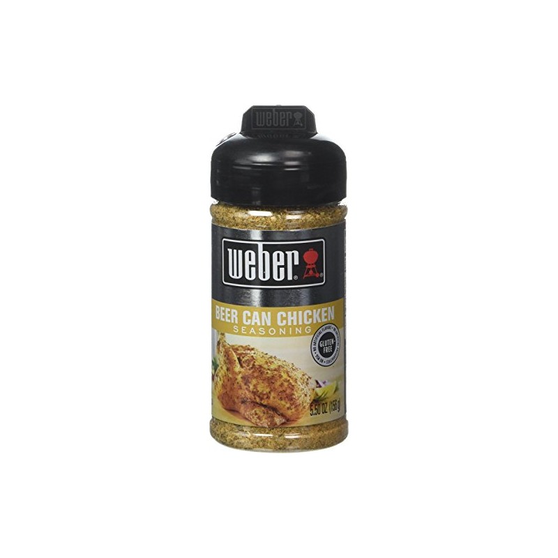 Weber Seasoning Beer Can Chicken 5.5 Ounce (Pack of 3)
