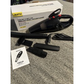 Suitu ZY-2021 Wireless Vehicle Vacuum Cleaner Brand New HEPA Filter