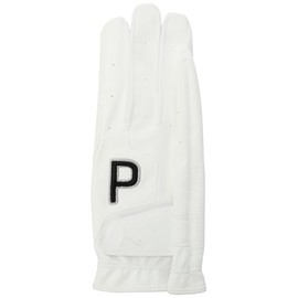 Puma Men's Golfing P Glove (Right Hand), bright white/puma black