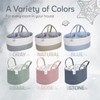 KiddyCare Diaper Caddy Organizer for Baby Nursery Basket with Handle