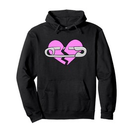 Pink Graphic Healing In Progress Pink Graphic Pullover Hoodie