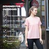 innotree Merino Wool T Shirts Women, Odor-Resistant Crew Neck Tops