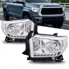 MOSTPLUS Headlight Assembly Compatible for 2014-2021 Toyota Tundra (Excl. Models