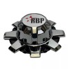 RBP Chrome/Gloss Black Wheel Center Cap C-315-1