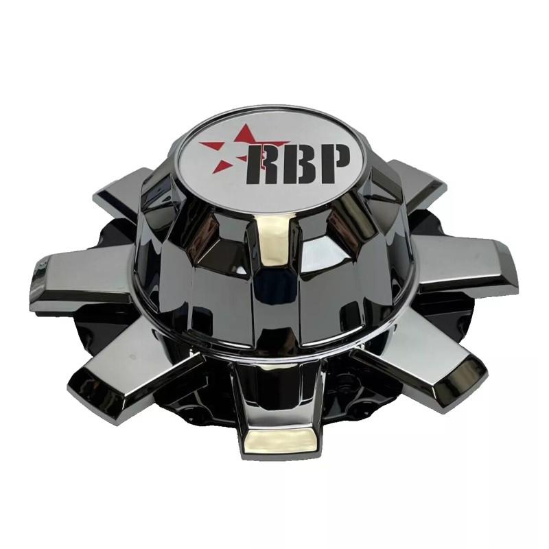 RBP Chrome/Gloss Black Wheel Center Cap C-315-1