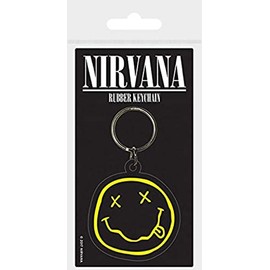 Nirvana RK38787C Rubber Keychain, Multi-Colour, 4.5 x 6cm