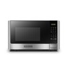 BLACK+DECKER Digital Microwave Oven with Turntable Push-Button Door, Child Safety