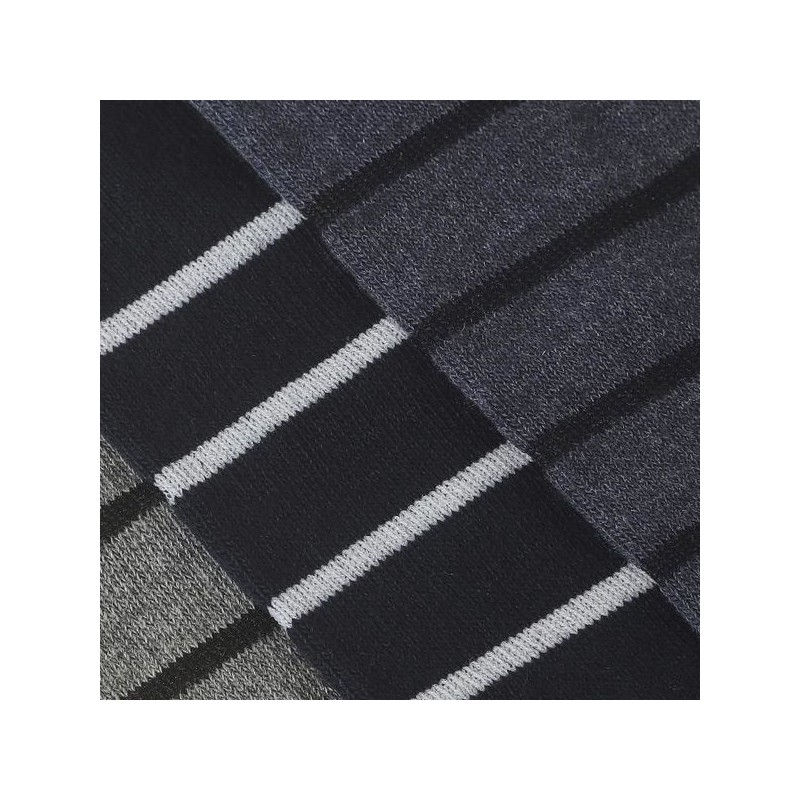 Hazzys (대구신세계)스트라이프 장목 양말 3종 세트HJSS4E003N2 (Daegu Shinsegae) Stripe Crew