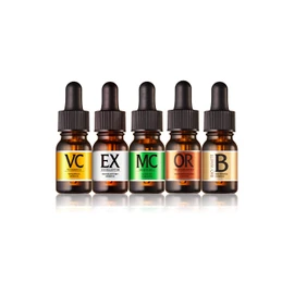 Ebisu Cosmetics (EBiS) Beauty Solution Set of 5 Types, Made in Japan, Present, Collagen, Tranexamic Acid, Vitamin C Derivative, Plant Placenta, Mandarin Orange