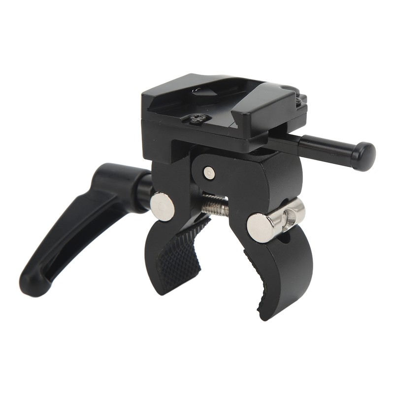 V Lock Battery Adapter with Crab Clamp Aluminum Alloy Mount
