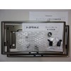 GENUINE Toyota License Plate Frame (Platinum Black Tone Front and