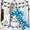 Cheereveal Pack of 3 Killer Whale Garlands, Black and White