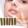 BEECO GIF2U Bamboo Empty Lip Balm Containers 5.5g 6 Pack,Refillable
