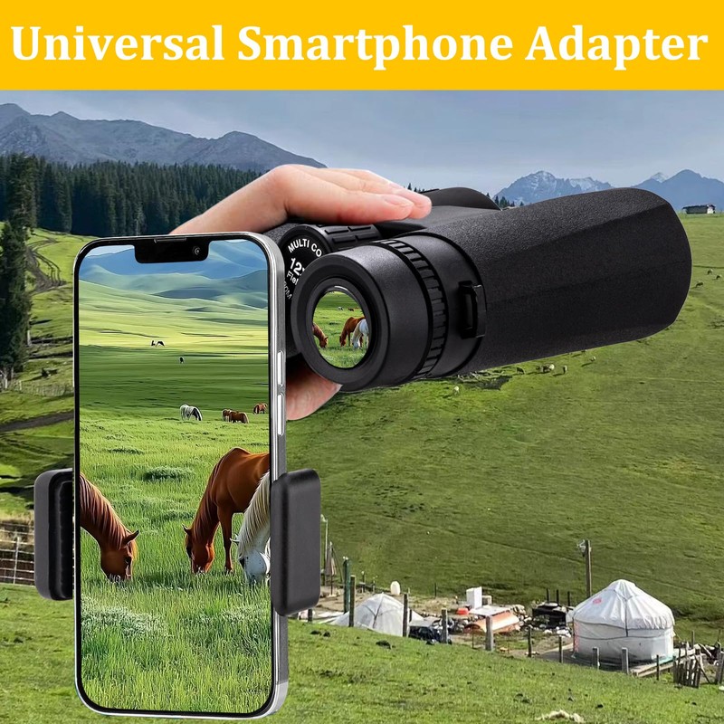 12x42 HD Binoculars for Adults, High Power Optical Binocular with