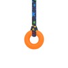 Oojamabobs Sensory Ring pendant chew necklace - Autism - Orange