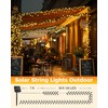 Brightown 2 Pack Solar String Lights for Outside, 92Ft 240