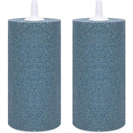 Air Stone 2count 4 x 2 Inch Large Air Stone for Aquarium, Fish Tank and Hydroponics Air Pump