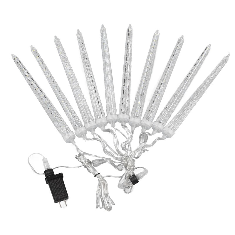 4W Meteor Shower Lights 7V 6.6ft IP65 Waterproof Plastic Christmas