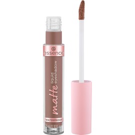 Essence Matte Liquid Eyeshadow, No. 02, Brown, Long-Lasting, Covering, Quick-Drying, Natural, Vegan, Waterproof, No Microplastic Particles, Nanoparticles Free, Pack of 1 (4 ml)