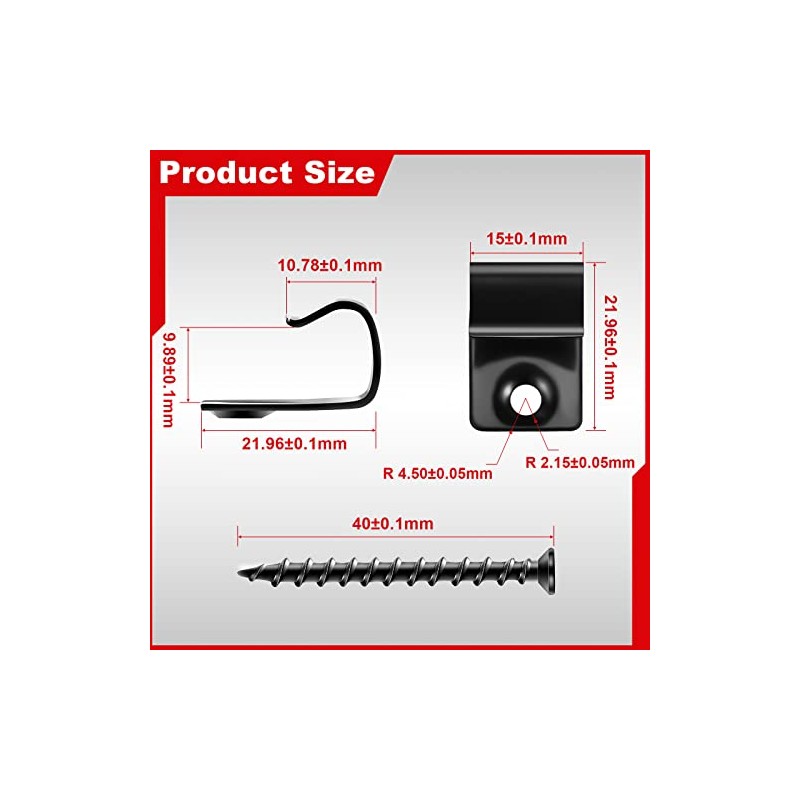 Dunzy 80 Pack 304 Stainless Steel Start Clips Universal Decking