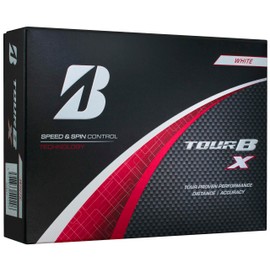Bridgestone B4WXJ Tour B X Golf Balls, 2024 Model, 12 Balls, White
