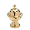 NKlaus 7576 Table Smoke Barrel with Inner Shell Frankincense Burner