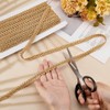 PH PandaHall 15 Yards x 13mm Golden Gimp Braid Trim