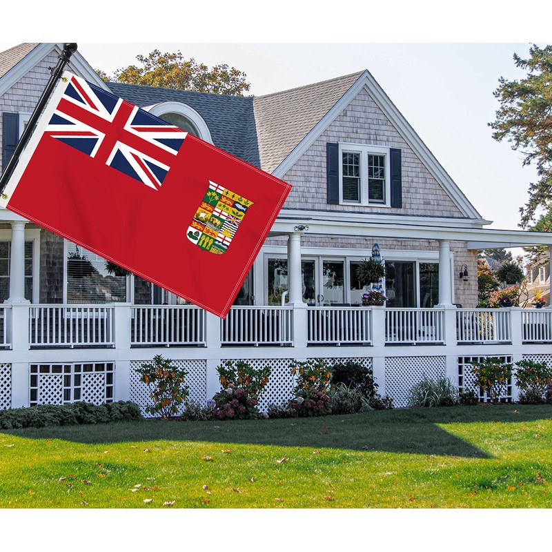 3×5 FT Former Canada Red Ensign Flag(1907-1921), Large 100D Old