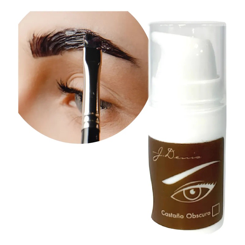 Gel Tinta Henna Para Diseño De Cejas Y Delineado De