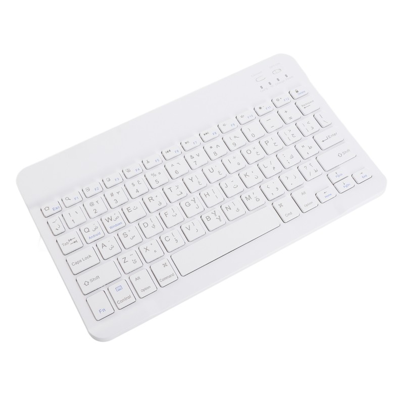Keyboard 10 Inch UltraThin Wireless for Bluetooth Intelligent Computer Supplies(Arabic