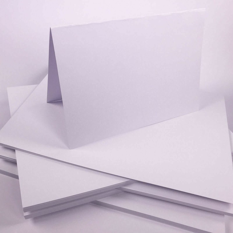 Buystarget A4 White Card 200gsm Thick Paper Cardboard Sheets Art