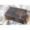 Engraved Time Capsule Memory Box – Wooden Keepsake Box for