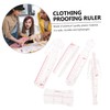 Gatuida 1 Set Fashion Drawing Template Ruler for Clothing Measurement