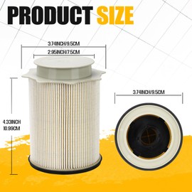 Fuel Filter 68157291AA Water Separator Replacement for 2010-2020 Dodge Ram 2500 3500 4500 5500 6.7 Diesel Engines