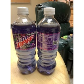 Mountain Dew Lot Of (2) Mountain Dew Purple Thunder 20oz