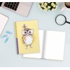 RNKVERLAG 46812 Notebook Owl DIN A5 Dotted with 96 Sheets
