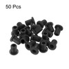 sourcing map 50Pcs T Shape Rubber Grommet Mount Dia 7.0mm