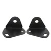 2pcs Adjustable Flag Antenna Rear Mounting Bracket Steel Universal Replacement