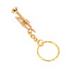 Trumpet Key Chain Pendant Metal Brass Fashionable Stylish Musical Instruments