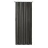Dunes 36 in. x 80 in. Black Vinyl Accordion Door