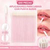 300 Piezas Cepillos para Pestañas y Aplicadores de Labial