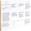 Weekly Planner pad - Weekly Calendar Notepad with 52 Tear-Off