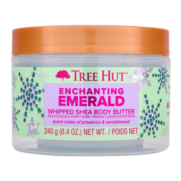 Tree Hut Enchanting Emerald Whipped Shea Body Butter | Long-lasting