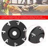 VISLONE Zinc Alloy Livestock Hoof Trimming Disc Plate With 7