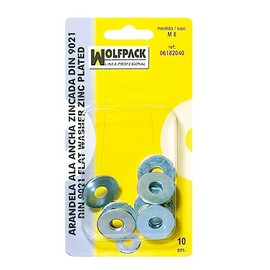 Din9021 M08 Wide Brim Washers (10 Pieces)