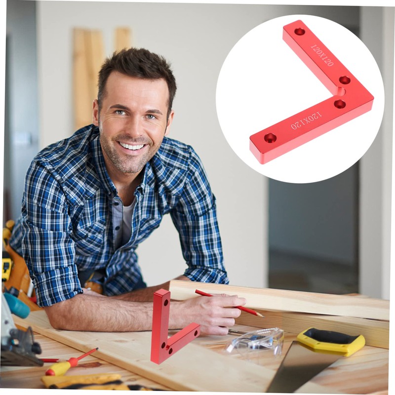 SHINEOFI Right Angle Clamp Tool Positioning Squares for Woodworking Projects