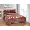 Rugs 4 Less Rustic Southwestern Western Bedsheets Set with Navajo